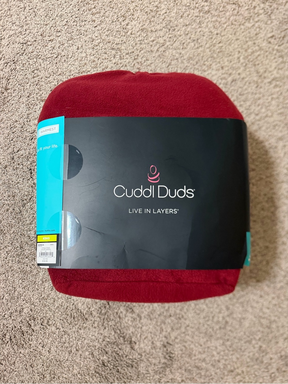 Cuddl Duds Microfleece Sheets